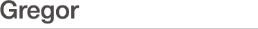 Gregor